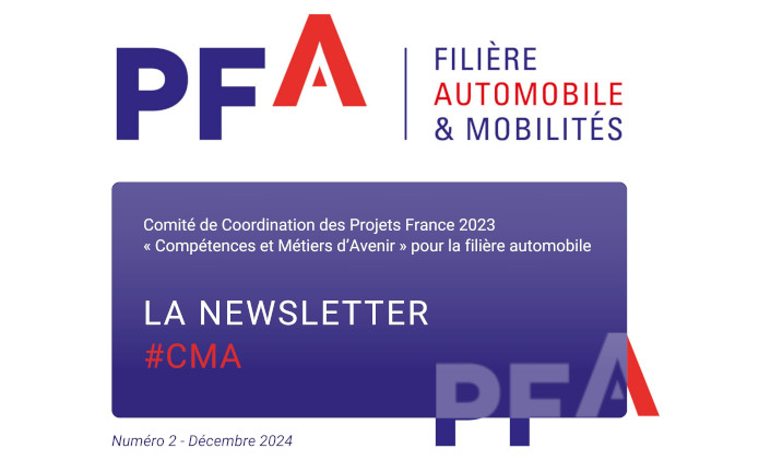 NEWSLETTER #CMA - Préparation des compétences d'avenir pour relever les défis de la mobilité de demain.